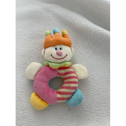 Doudou Clown Hochet Grelot on Productcaster.