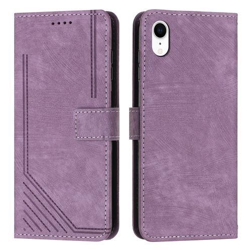 Coque Pour Iphone Xr,Étui En Cuir Pu Portefeuille Case Pour Iphone ... on Productcaster.