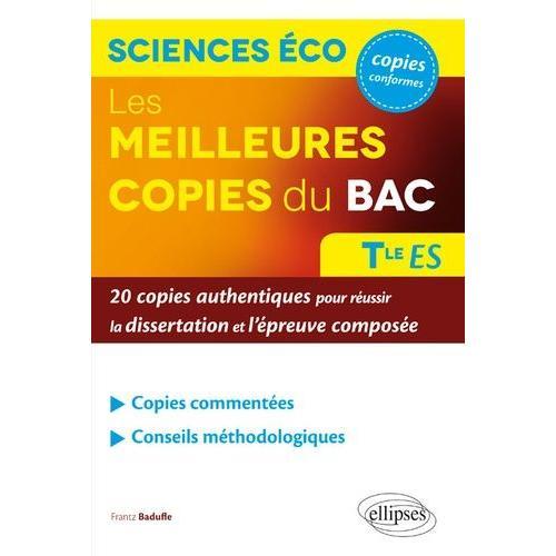 Les Meilleures Copies Du Bac Sciences Économiques Et Sociales Termi... on Productcaster.