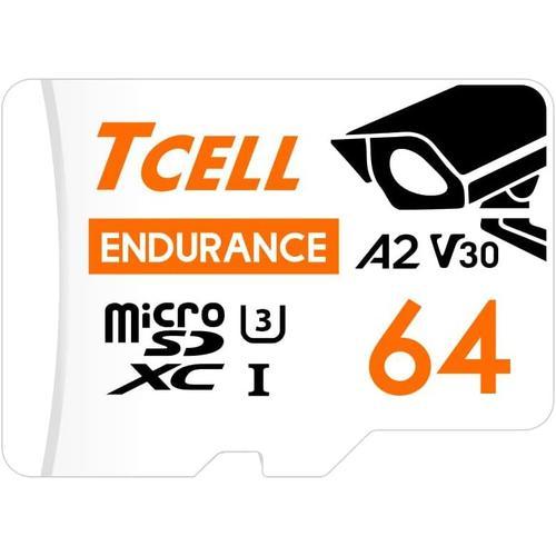 Carte Mémoire Microsdxc Haute Endurance 64 Go Avec Adaptateur - A2,... on Productcaster.