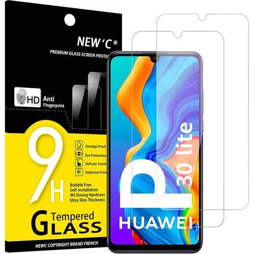 Lot De 2, Verre Trempé Pour Huawei P30 Lite, Nova 4e, Film Protecti... on Productcaster.