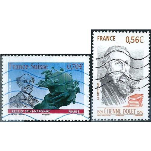 France 2009, Beaux Timbres Yvert 4377 Etienne Dolet, Humaniste, Écr... on Productcaster.