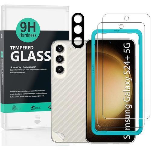 2 Pièces Verre Trempé Pour Samsung Galaxy S24+/S24 Plus 5g 6.7""(Pa... on Productcaster.