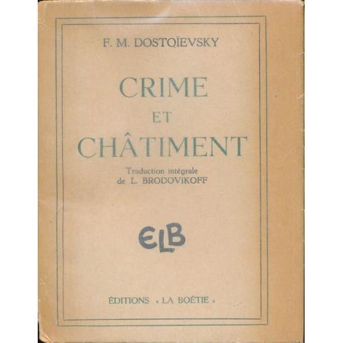 Crime Et Châtiment on Productcaster.