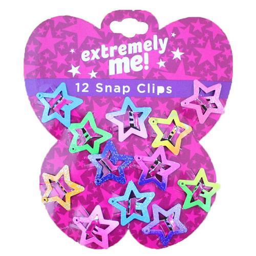 Pinces À Cheveux Pentagramme Pour Enfants, 12 Pièces, Paillettes Bb... on Productcaster.