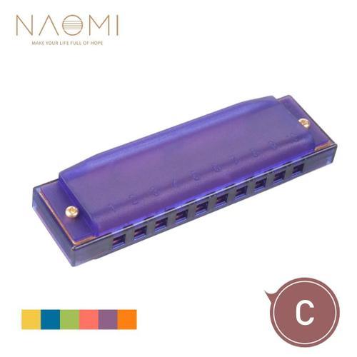 Harmonica Major C Translucide,Couleur Violette Claire,Pour Enfants,... on Productcaster.