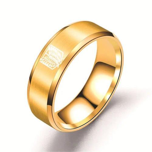 Attack On Titan Ring Pour Hommes Et Femmes,Ailes De Pages,Bagues,Sh... on Productcaster.