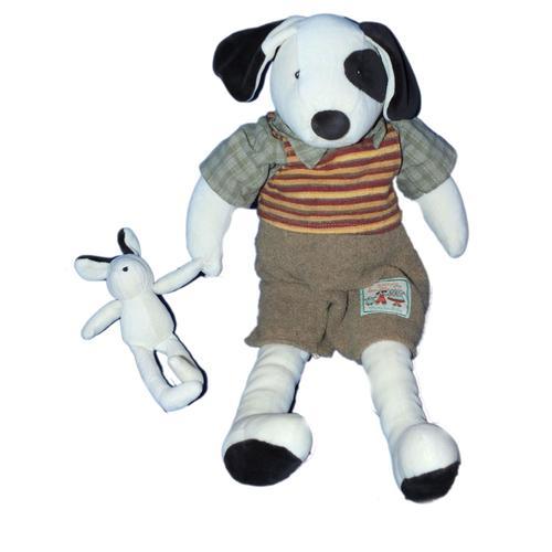 Doudou Peluche Chien Julius La Grande Famille 45cm Jouet Bébé Enfan... on Productcaster.