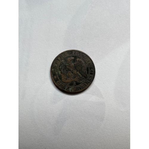 5 Centimes Napoléon 3 1854 Atelier A on Productcaster.