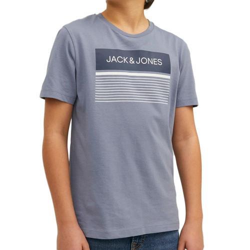 T-Shirt Bleu Garçon Jack & Jones Travis on Productcaster.