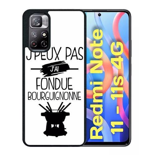 Coque Pour Redmi Note 11/11s - J Peux Pas J Ai Fondue Bourguignonne... on Productcaster.