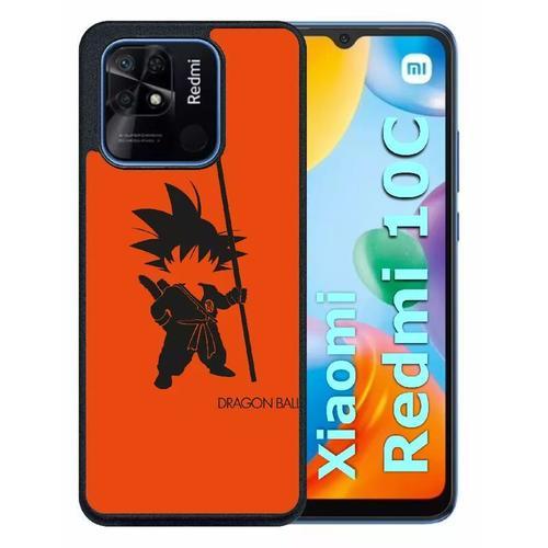 Coque Pour Redmi 10c - Dragon Ball Son Goku Kid - Silicone - Noir on Productcaster.