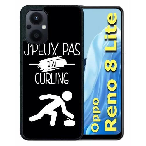 Coque Pour Oppo Reno8 Lite - J Peux Pas J Ai Curling 2 - Silicone -... on Productcaster.