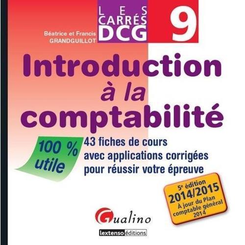 Dcg 9 Introduction À La Comptabilité - 43 Fiches De Cours Avec Appl... on Productcaster.