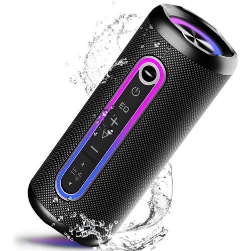 Enceinte Bluetooth Portable 5.4 Sans Fil Avec Bass Puissantes, 30W ... on Productcaster.