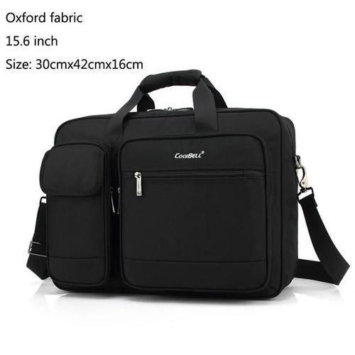 15.6 Noir - Mallette étanche Oxford de 17 pouces pour hommes, sac à... on Productcaster.