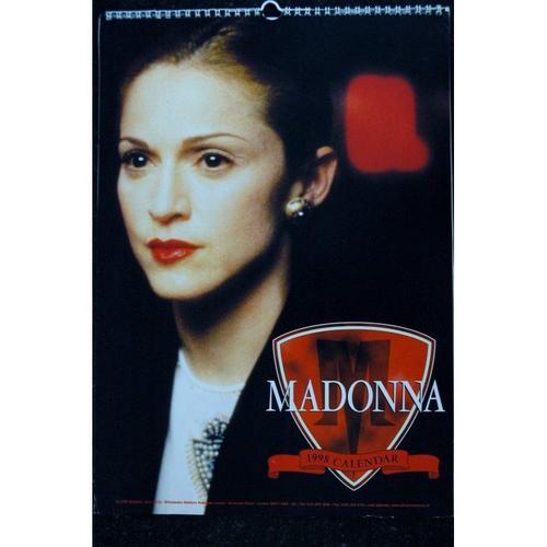 Madonna Calendar Calendrier 1998 Oliver Books on Productcaster.