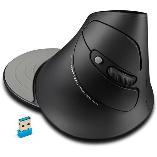 Souris Ergonomique Sans Fil 6 Boutons Souris Verticale Avec Repose-... on Productcaster.