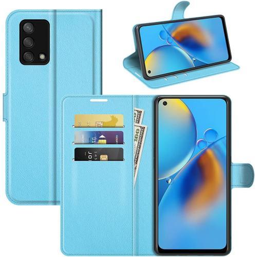 Étui Pour Oppo F19 / Oppo A74 4g 6,43 Pouces Pu Cuir Housse Flip Co... on Productcaster.