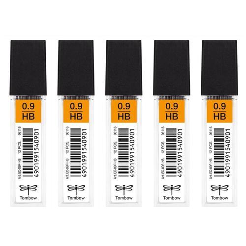 Tombow Lot De 5 Etuis De 12 Mine Pour Porte-Mine Pointe Calibrée 0,... on Productcaster.