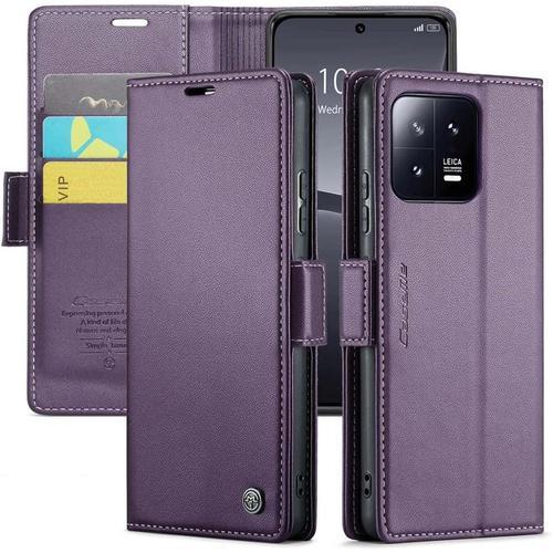 Etui Coque Compatible Avec Xiaomi Mi 13,Portefeuille Fentes Cartes ... on Productcaster.