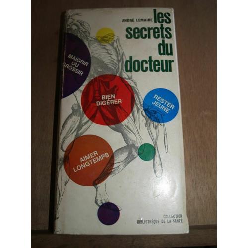 Les Secrets Du Docteur Collection Bibliothèque De La Santé on Productcaster.