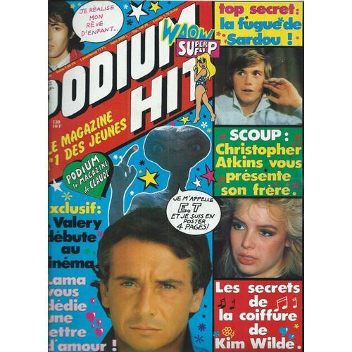 Podium 01/12/1982 Sardou, Goldman, François Valery, Lama, Atkins, D... on Productcaster.