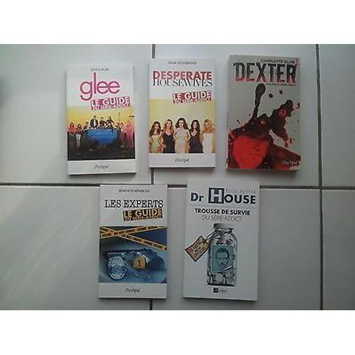 Lot 5 Livres ' Guide Du Série Addict ' Dr House Dexter Glee Les Exp... on Productcaster.