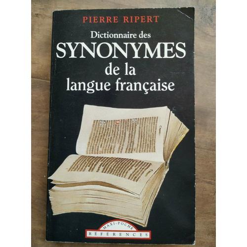 Pierre Ripert Dictionnaire Des Synonymes De Langue Francaices on Productcaster.