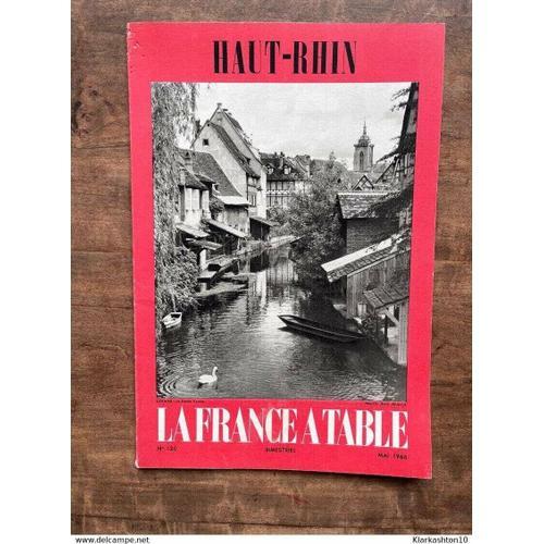 La France À Table N120 Haut Rhin Mai 1966 on Productcaster.