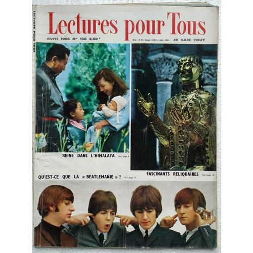 Lectures Pour Tous 136 Avril 1965 on Productcaster.