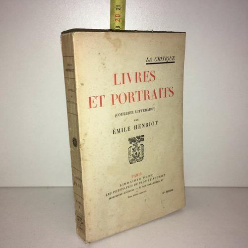 Livres Et Portraits Courrier Littéraire on Productcaster.