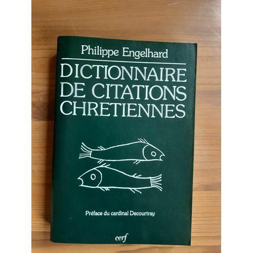 Dictionnaire De Citations Chrétiennes on Productcaster.