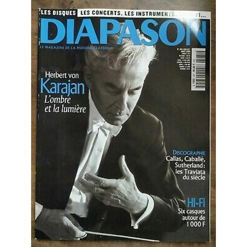 Diapason Le Magazine De La Musique Classique No 461 Juillet Août 1999 on Productcaster.