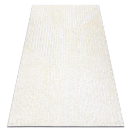 80x150 Cm Tapis Moderne Mode 8589 Géométrique Crème on Productcaster.