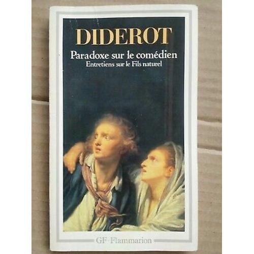 Diderot Paradoxe Sur Le Comédien Gf Flammarion on Productcaster.