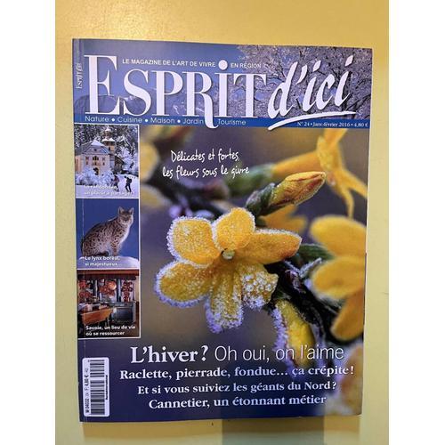 Magazine Esprit D'ici N24 Janvier Février 2016 on Productcaster.