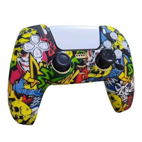 Juste De Protection En Caoutchouc Et Silicone Pour Manette Sony Pla... on Productcaster.