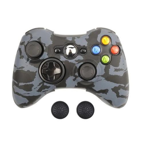 Black Camo - Coque En Silicone Souple Pour Manette De Jeu Xbox 360,... on Productcaster.