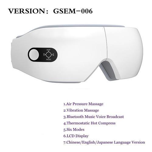 Gsem-006 - Masseur Oculaire Intelligent, Bluetooth Gsem 006, Musiqu... on Productcaster.