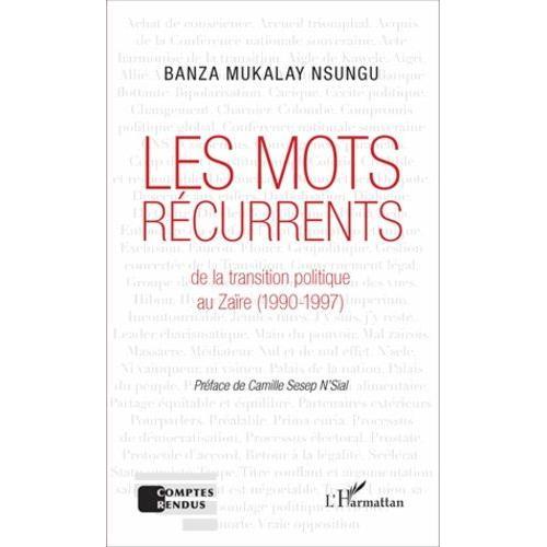 Les Mots Récurrents De La Transition Politique Au Zaïre (1990-1997) on Productcaster.