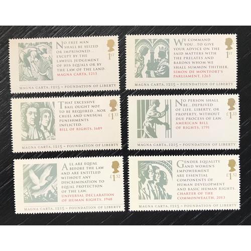 Lot De 6 Timbres Neufs** Grande Bretagne 2015 on Productcaster.