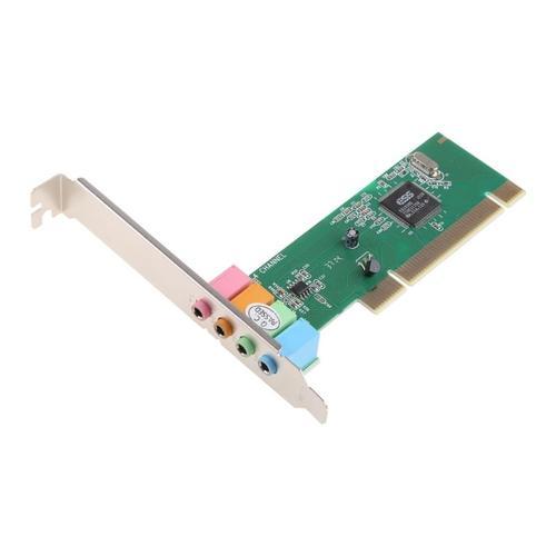 Carte son PC 5 canaux 4.1 Surround 3D PCI,ordinateur intégré indépe... on Productcaster.