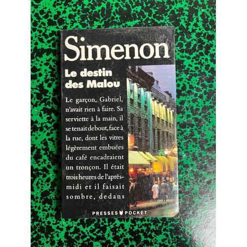 Simenon Le Destin Des Malou on Productcaster.