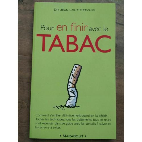 Jean Loup Dervaux Pour En Finir Avec Le Tabac on Productcaster.