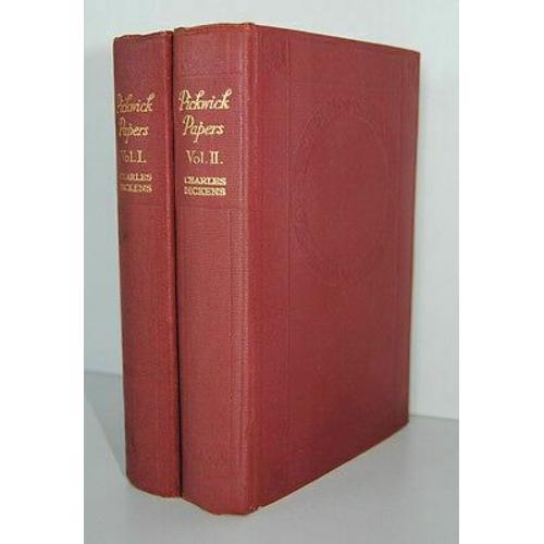 The Pickwick Papers By In 2 Vol T Nelson on Productcaster.