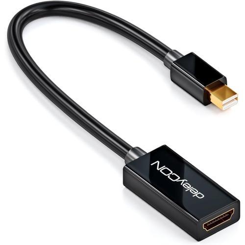 Mini Displayport Vers Câble Adaptateur Hdmi 4K Uhd 2160P Full Hd 10... on Productcaster.