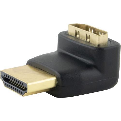 Adaptateur Hdmi Coudé À 270° - Fiche Hdmi Vers Hdmi Femelle - 4K 3D... on Productcaster.