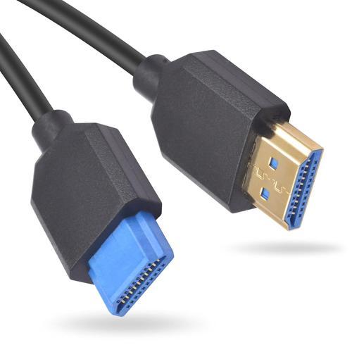 8K Hdmi To Hdmi Cable 30Cm, Câble Hdmi 2.1, 48Gbps Ultra-Mince Hdmi... on Productcaster.