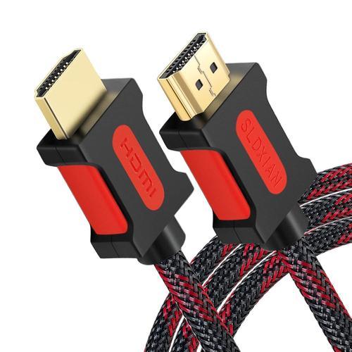 Câble Hdmi 4K, Câble Hdmi 2.0 Haute Vitesse Par Ethernet En Nylon T... on Productcaster.